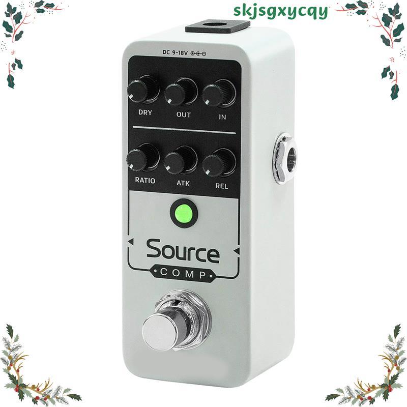 Studio Guitar Effects Pedal Source Compressor 1176 Analog Buffered-Bypass QS-27 skjsgxycqy.th
