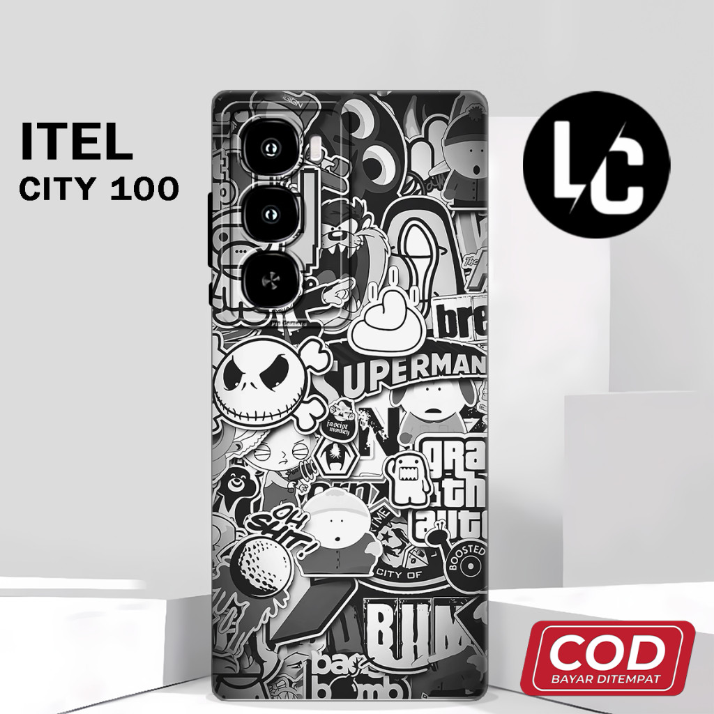 (AQ 36) ยางยืดหยุ่น Softcase สําหรับเมืองล่าสุด 100 อะนิเมะ motif ปลอก l บทคัดย่อ l น่ารัก l Gamers 