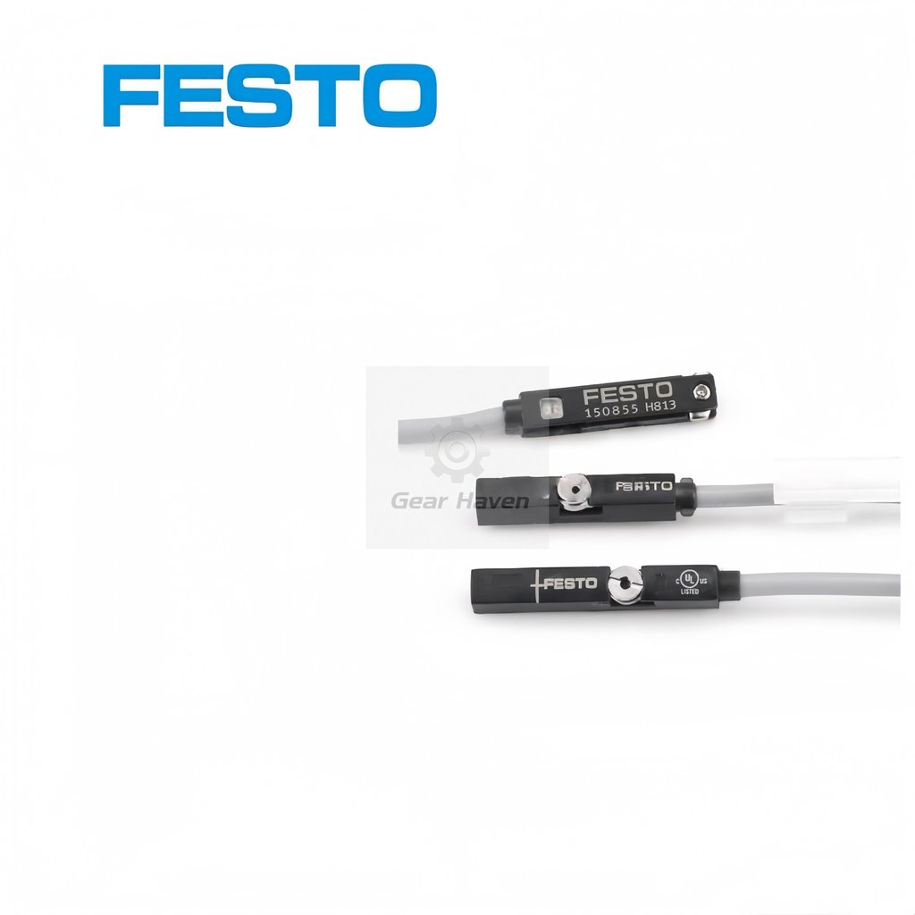 Festo สวิตช์แม่เหล็ก SME-8M-ZS-DS-24V-K-2.5-OE 543872/543862/543861  Sme-8m-ds-24v-k-2.5-oe SME-8-K-