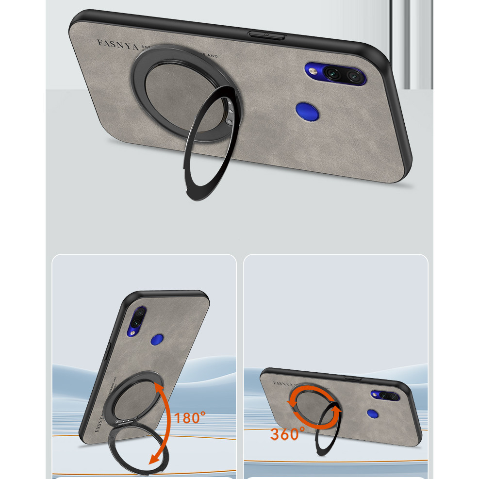 Redmi note 7 pro note7pro note7 M1901F7G M1901F7H M1901F7I M1901F7S NOTE 7 PRO ปลอกโลหะหมุนแม่เหล็กว