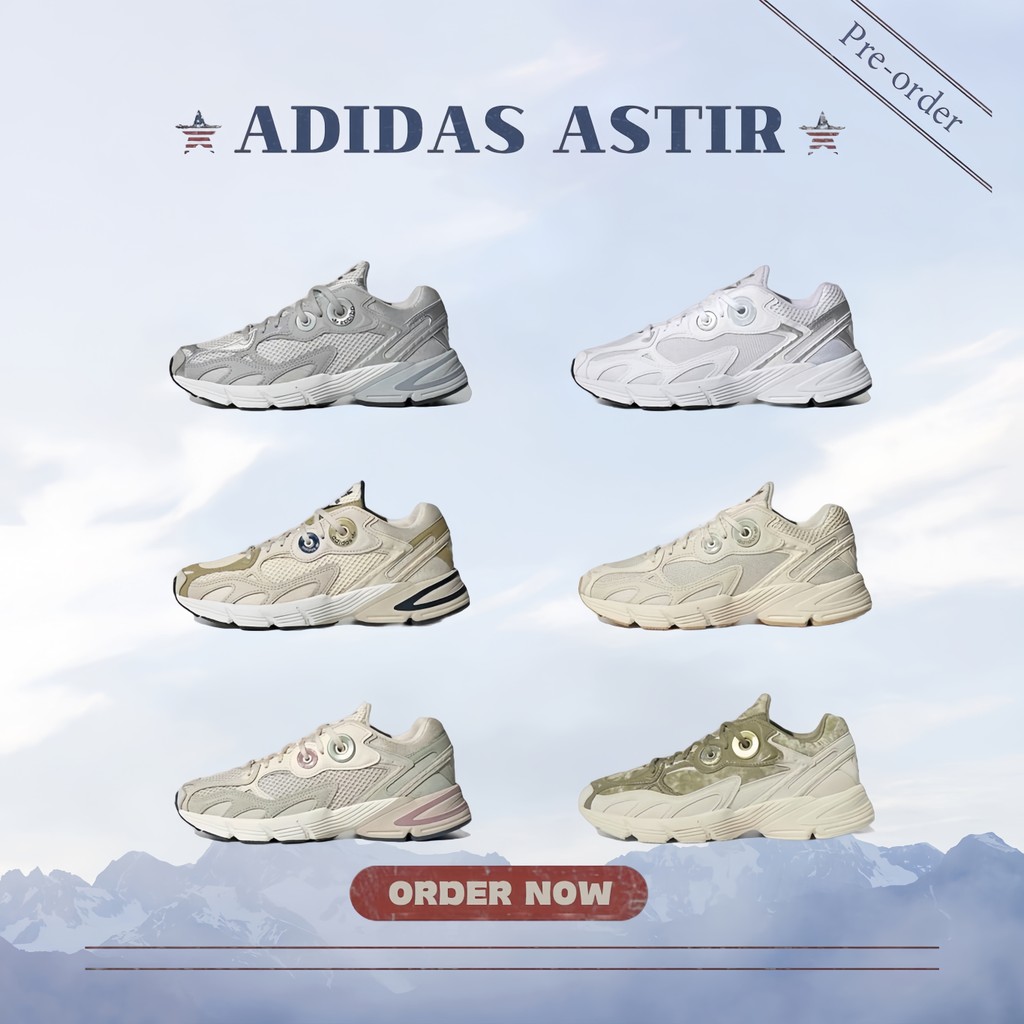 pre-orderของแท้ 100% รองเท้า Adidas originals Astir Woman Sneakers HQ87085/HQ8707/GY0042/HQ4569[พร้อ