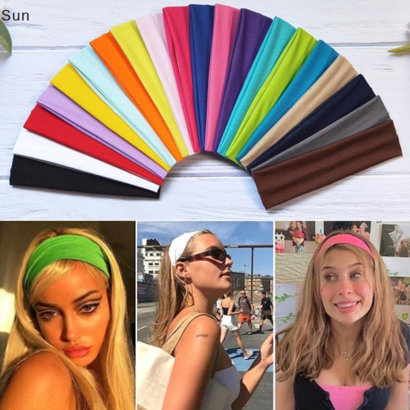 Sun Sport Yoga s, Fashion Soft Elastic Cotton Sweatband Yoga Stretching