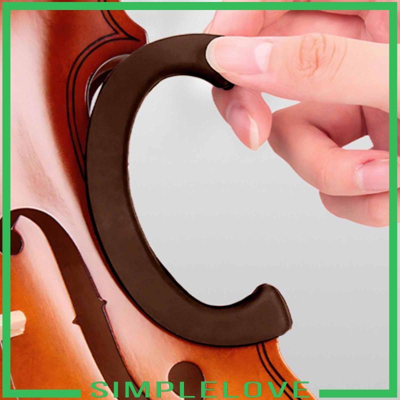 [ที่เรียบง่าย] ไวโอลินป้องกันเอวทนทานซิลิโคนเบาะอุปกรณ์เสริมสําหรับ 4/4 เครื่องมือไวโอลิน Bout Prote