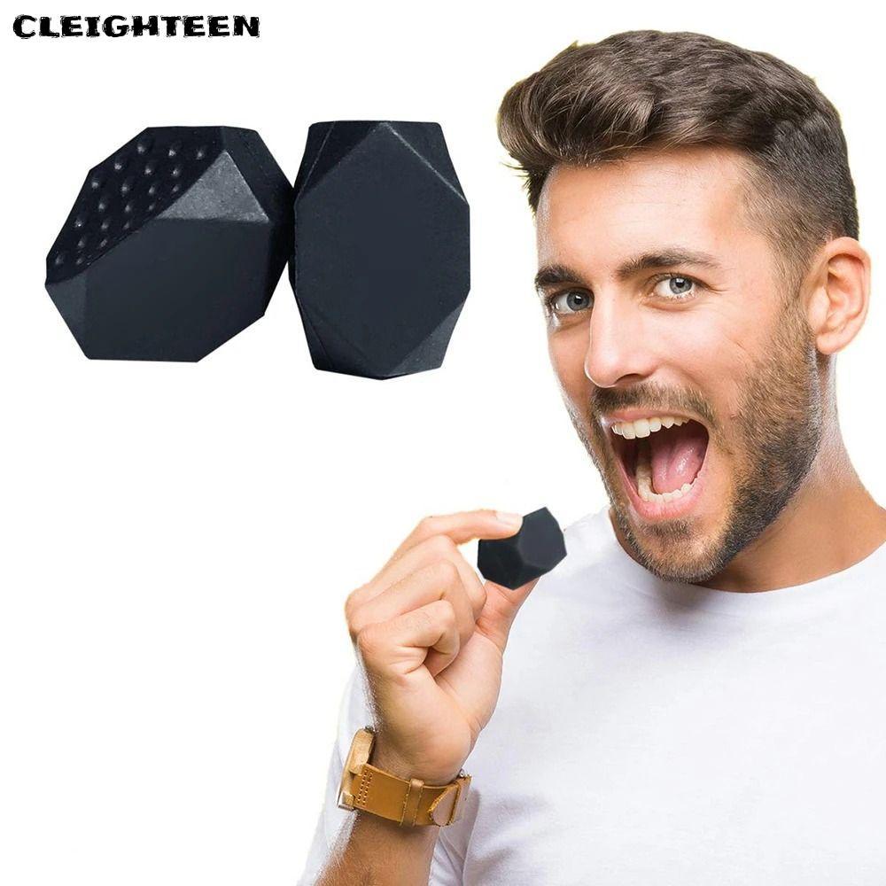 CLEIGHTEEN Redefine Jawline Trainer, แบบพกพา 40/50/60Lbs Jaw Exerciser, Facial Trainer Anti-stress F