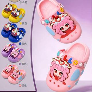 PT05 รองเท้าแตะเด็ก รองเท้าหัดเดินเด็ก รองเท้าแฟชั่นเด็ก มีร…