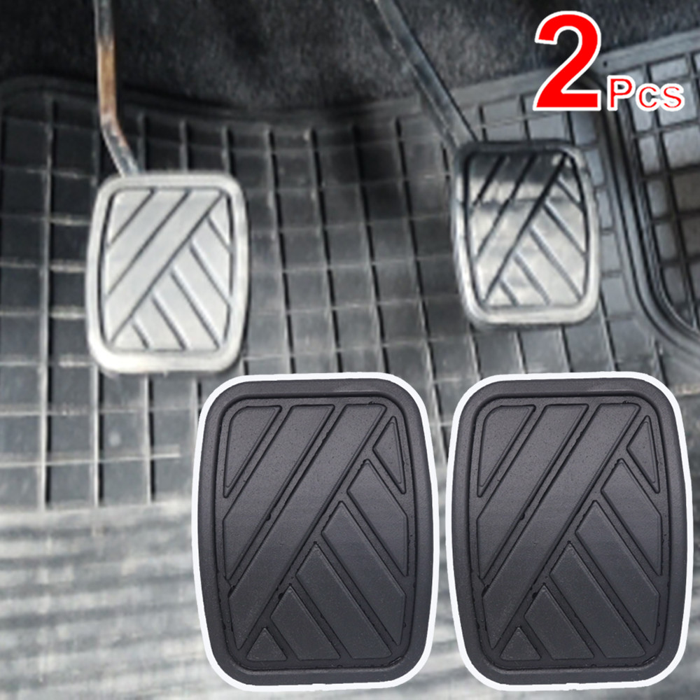Dunbarzi 2 ชิ้นยางรถคลัทช์เบรคเท้าเหยียบ Pad สําหรับ Suzuki SX4 GY/EY/RW 2007 - 2014 Jimny SJ410 Vit