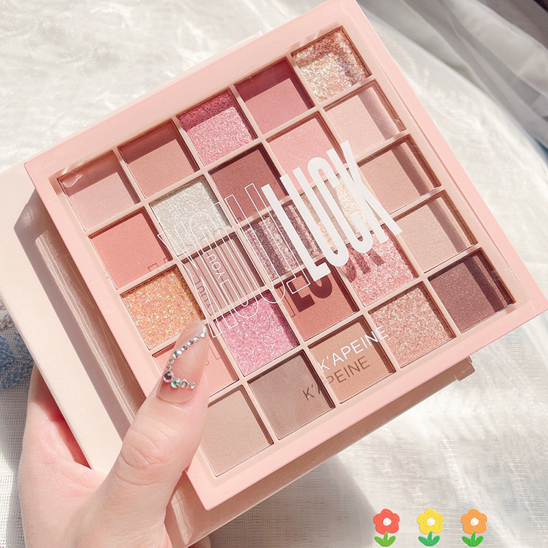 ZNBY Matte Earth Tone Eyeshadow 25 สี Pearl Large Cheap Eyeshadow Palette