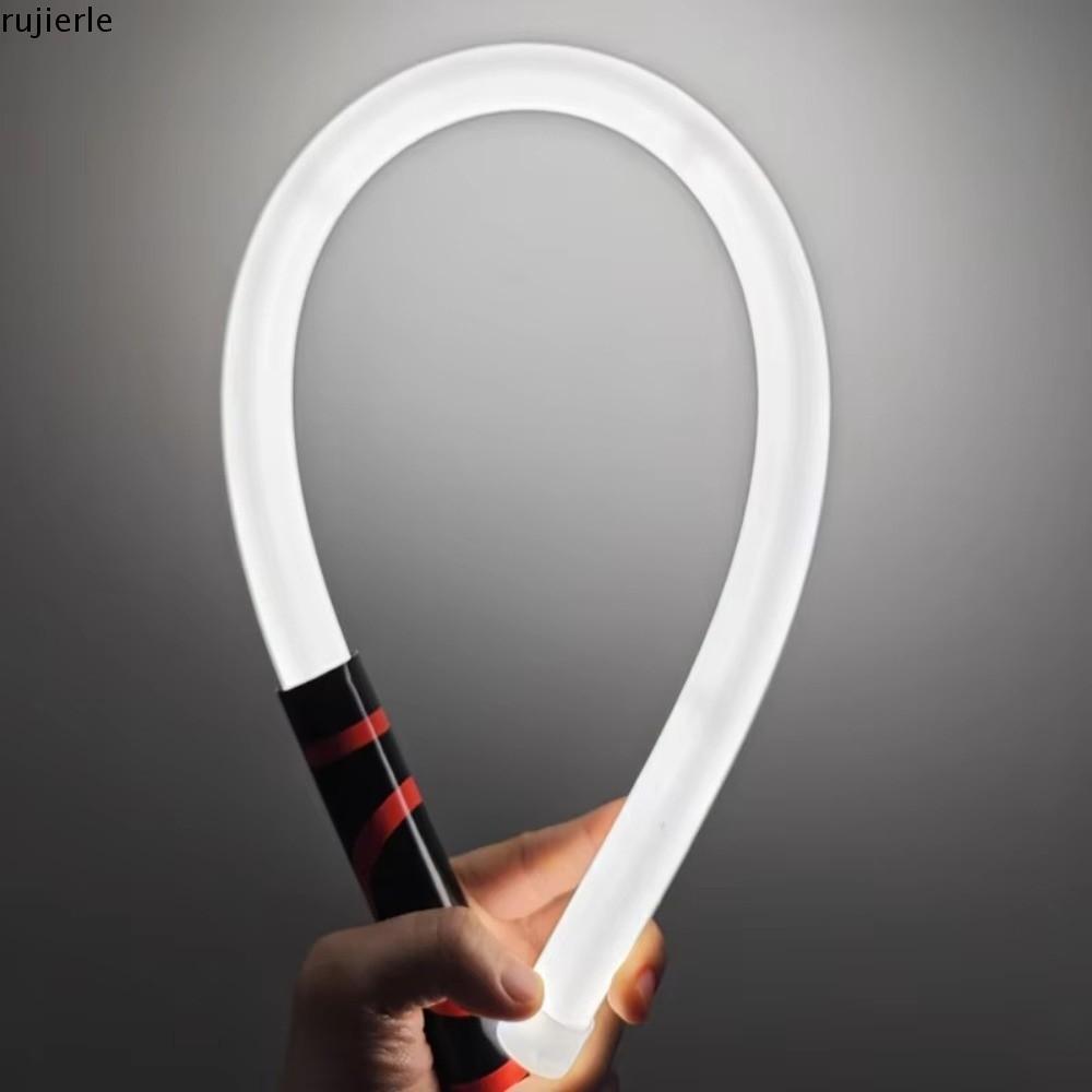 RUJIER ไฟฉาย LED Stick ขนาด 27 นิ้ว มีแสงส่องสว่างสูง ยืดหยุ่นและทนทาน กันน้ำได้ พร้อม 3 โหมดความสว่าง เหมาะสำหรับการใช้กลางแจ้งและการพกพา