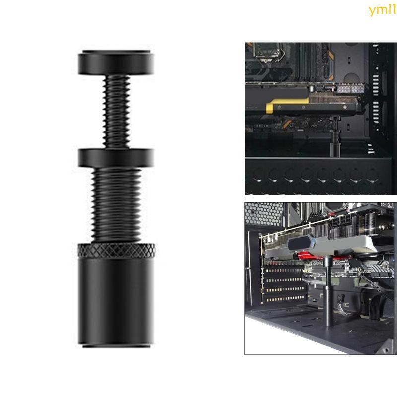 Yml1 กราฟิกการ์ด GPU รองรับวงเล็บ GPU Sag Bracket ขาตั้งการ์ด GPU ผู้ถือกราฟิกการ์ดสนับสนุนการเข้าถึ