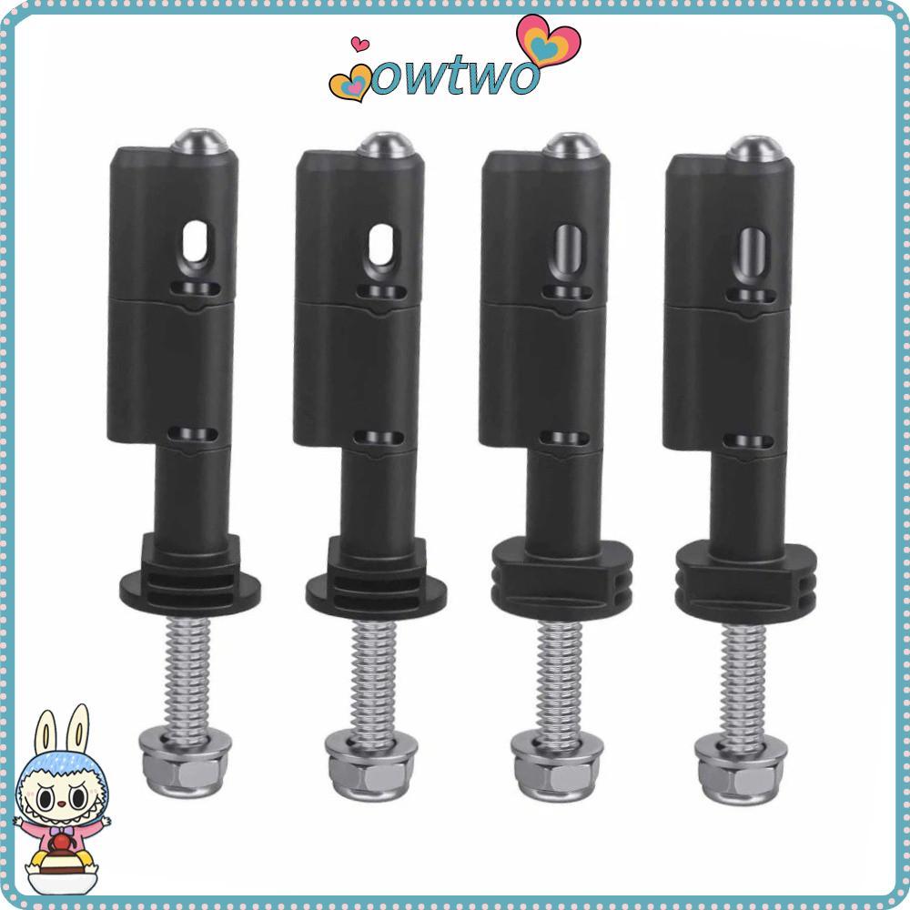 [OWTWO] หมุดยึด 4 ชิ้น, การออกแบบล็อคได้เข้ากันได้กับ MaxTrax MKII หมุดยึดบอร์ดลาก, หมุดยึดสแตนเลสคว