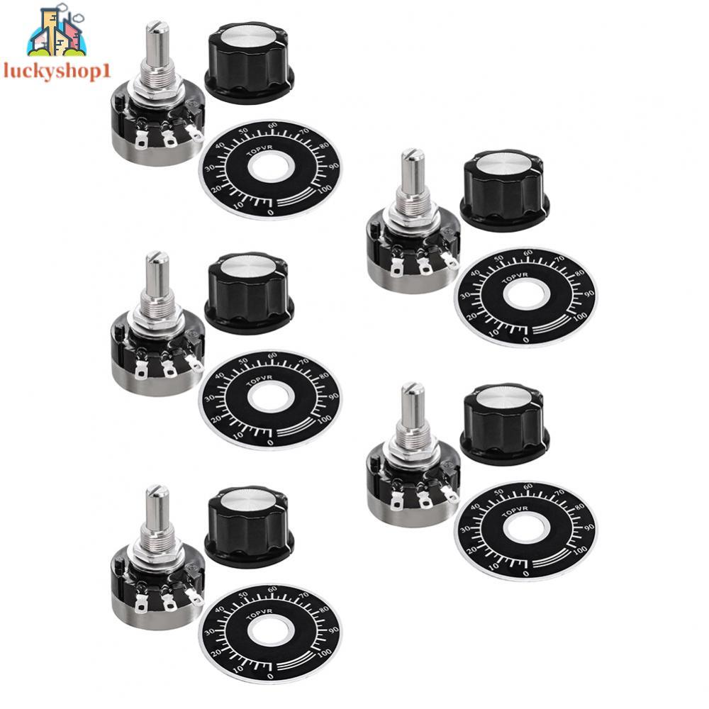 ปรับได้อย่างง่ายดายสําหรับ RV24YN20S Rotary Taper Potentiometers สําหรับงานอิเล็กทรอนิกส์
