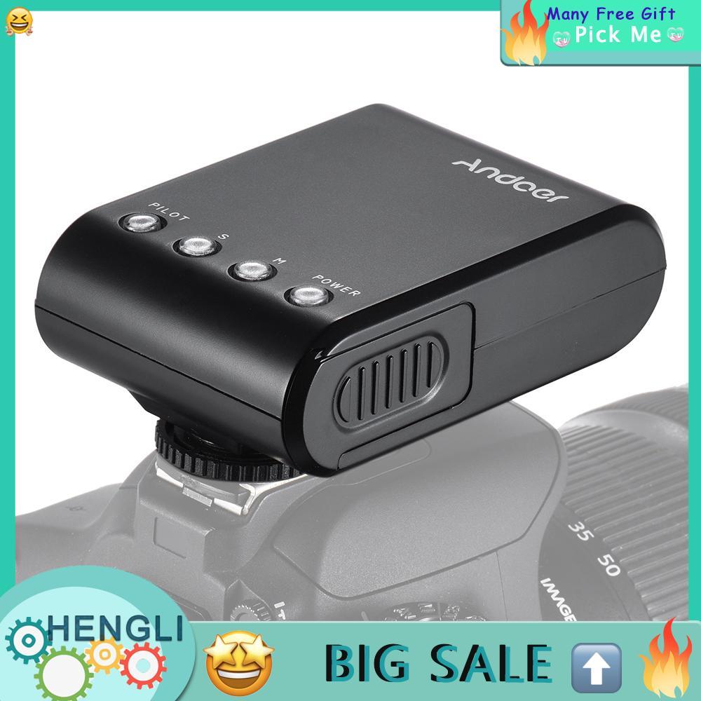 Hengli Hengli Professional แบบพกพา Digital Slave Flash บนกล้องพร้อม Universal Hot Shoe GN18