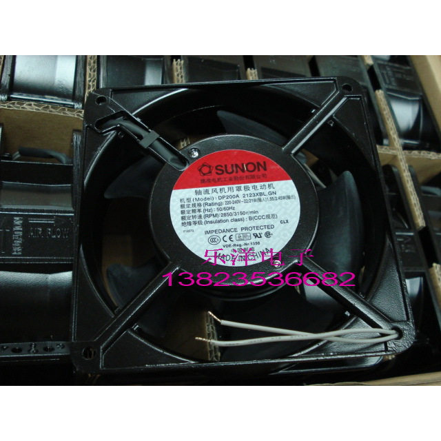 ของแท้ใหม่เอี่ยม (SUNON) พัดลม Jianzhun AC DP200A 2123XBL.GN