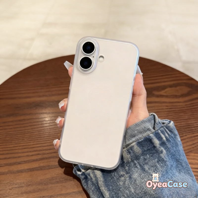 Ultra-Thin Ice Mistเคสโทรศัพท์สีขาวใสสําหรับRedmi K90 Pro Max K80 Ultra K70 K70E K60 K50 K50i K40 K4