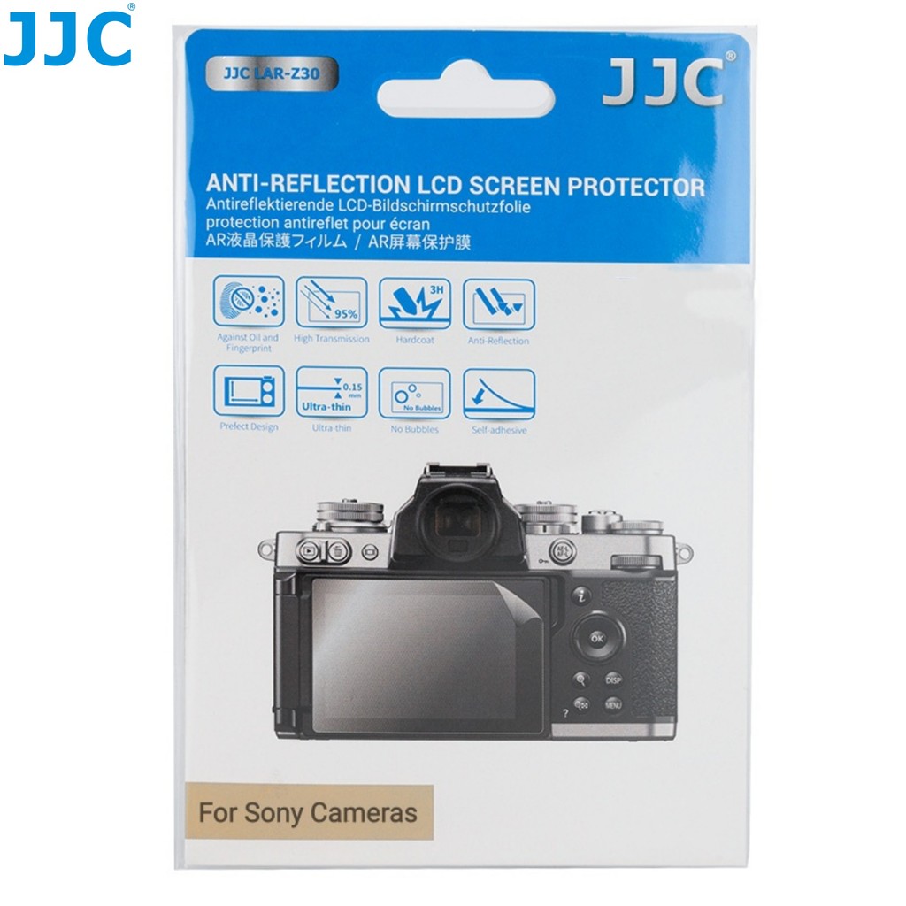 JJC Camera Soft PET Film ฟิล์มป้องกันหน้าจอ Sony A7 V A7 IV A6700 A7RV ZV1 II ZV-1F ZV-E10 A7C II A7