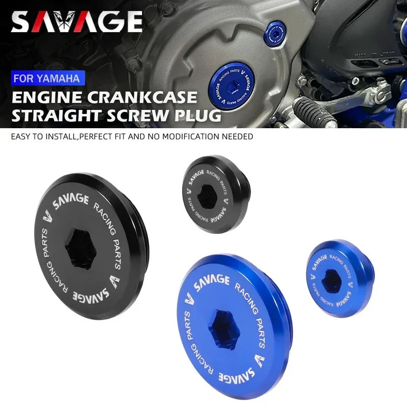SA 2024 WR YZ 250 450 Motocrossเครื่องยนต์Crankcaseปลั๊กฝาครอบสําหรับYAMAHA YZ250F YZ450F WR250F WR4