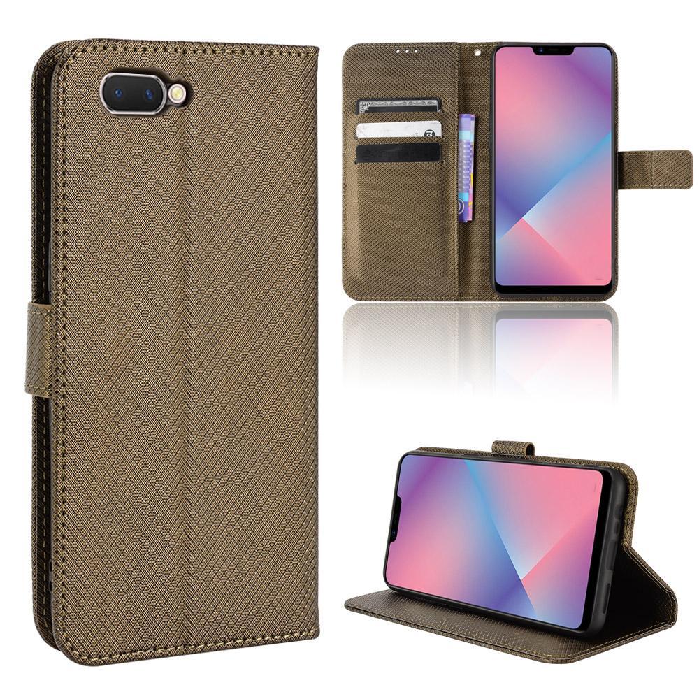 สําหรับ OPPO A3S กรณีคลุมทั้งหมดซองหนังพลิกกรณีโทรศัพท์มือถือ OPPOA3S หนังกรณีการ์ด