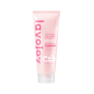 Lavojoy ลาโวจอย บอดี้ เซรั่ม โทน อัพ เดลิเคท โรส 00 ซิลค์ ไวท์ SPF50 PA++++ 180 มล.