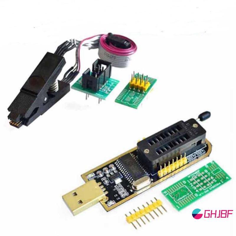 GHJBF] CH341B 24 25 Series EEPROM แฟลช BIOS USB SOP8 คอเต่าโมดูลโปรแกรมเมอร์อะแดปเตอร์ซ็อกเก็ตโมดูลแ