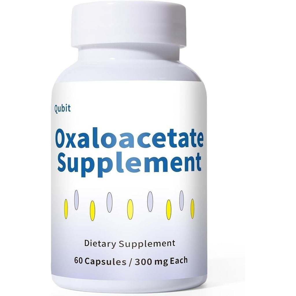 QUBIT Oxaloacetate อาหารเสริม (60 แคปซูล) – Cellular Energy & Focus, PMS & Mood Support – พร้อมวิตาม