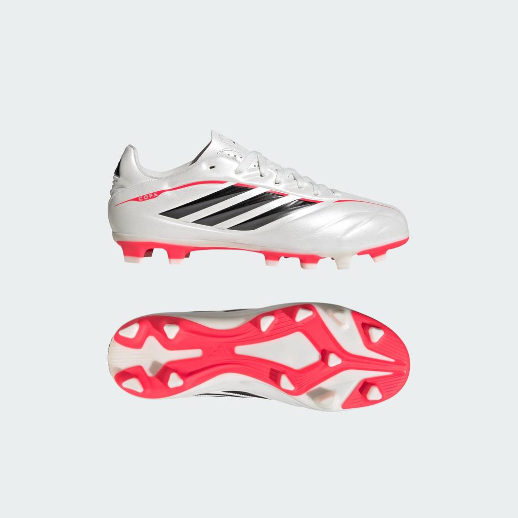 adidas ฟุตบอล รองเท้าฟุตบอล COPA PURE IV LEAGUE Turf สำหรับเด็ก เด็ก สีขาว JR6260