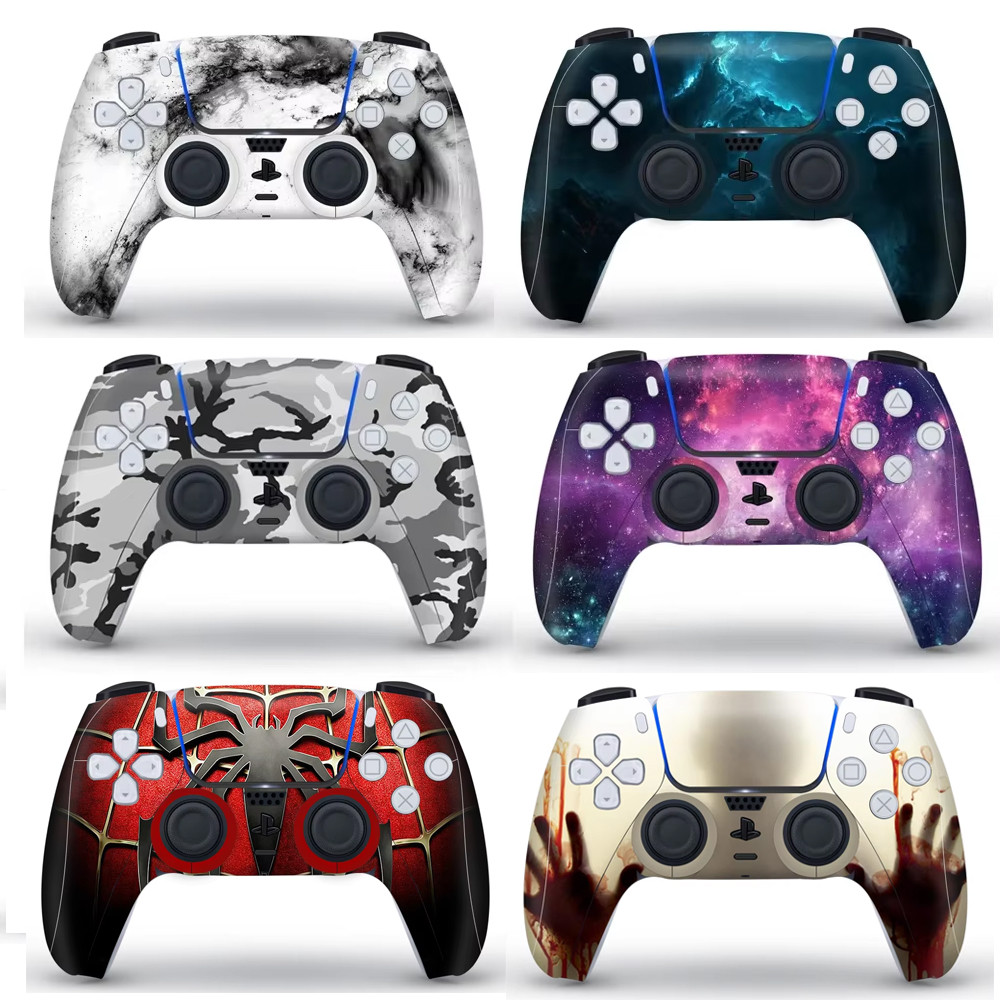 For PS5 Gamepad Protective Decal Skin for PS5 Accessories Sticker Cover Case for PlayStation 5 Contr