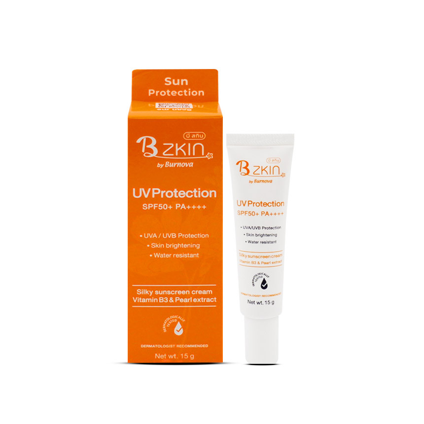 B Zkin UV Protection SPF50+ PA++++ หลอด 15 g