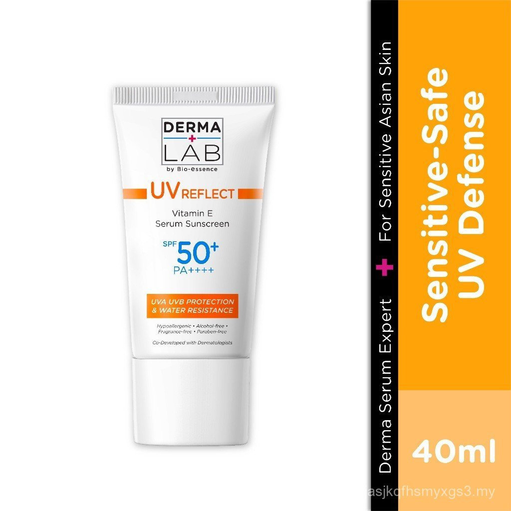 DERMA LAB Vitamin E Sunscreen Essence SPF50+PA++++ 40ml-Daily Thin Light Sunscreen