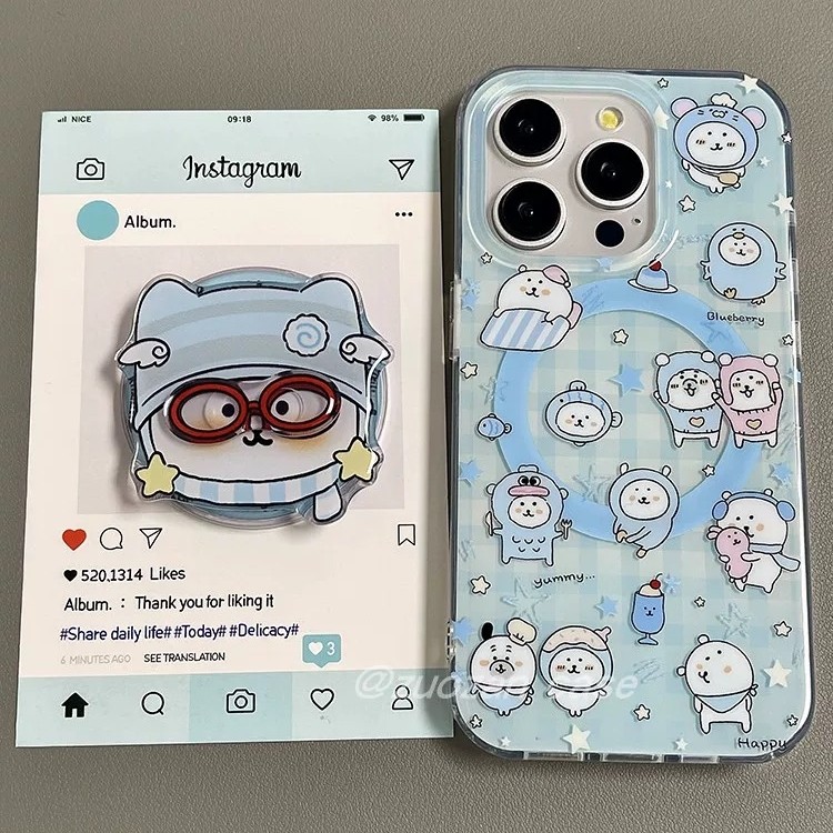 เคส vivo v50 เคส vivo v50 5g วงเล็บแม่เหล็ก เหมาะสําหรับ opporealmeGT5pro/neo9/6se เคสโทรศัพท์ V50/1