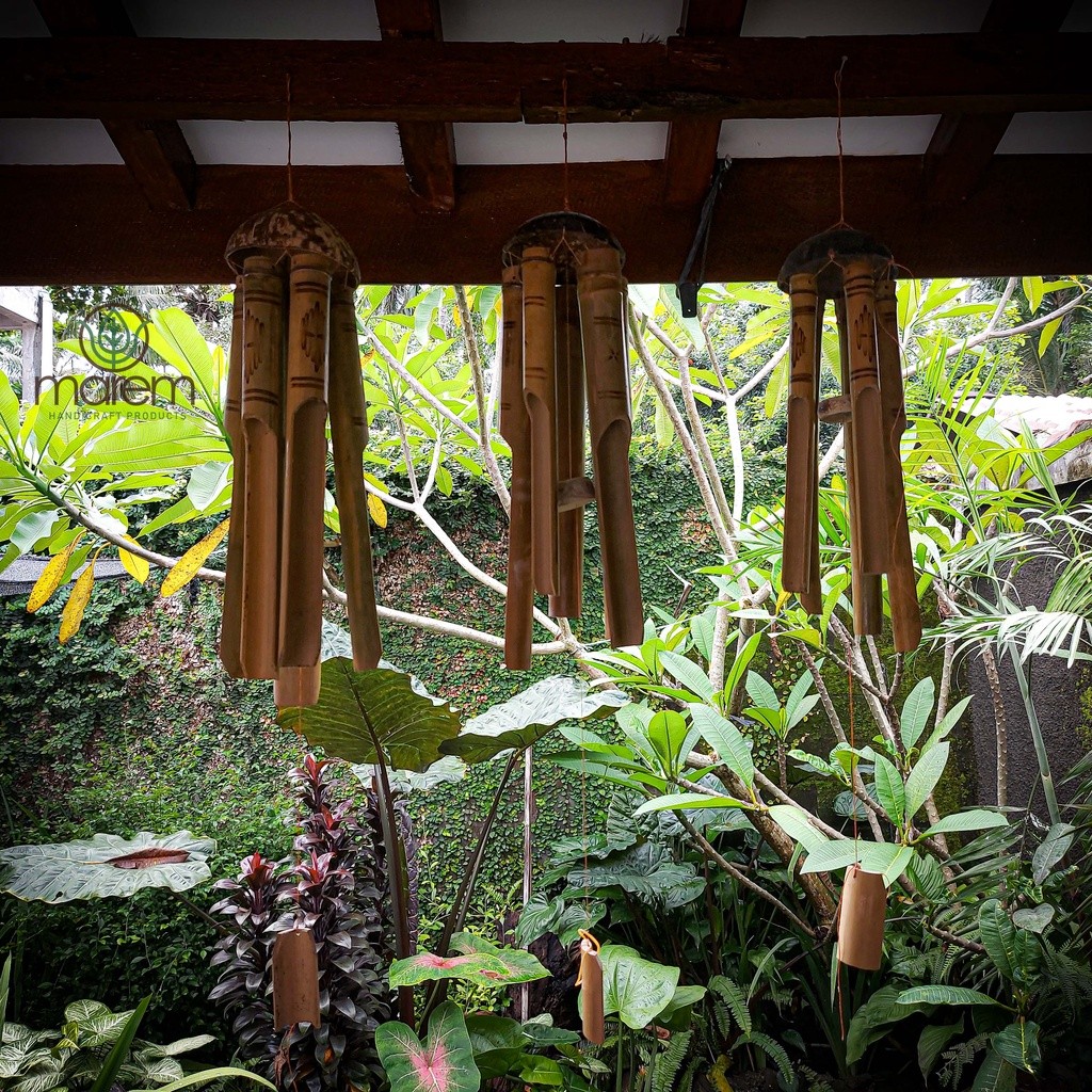 WIND CHIME CRAFT BAMBOO UNIQUE WIND CHIME
