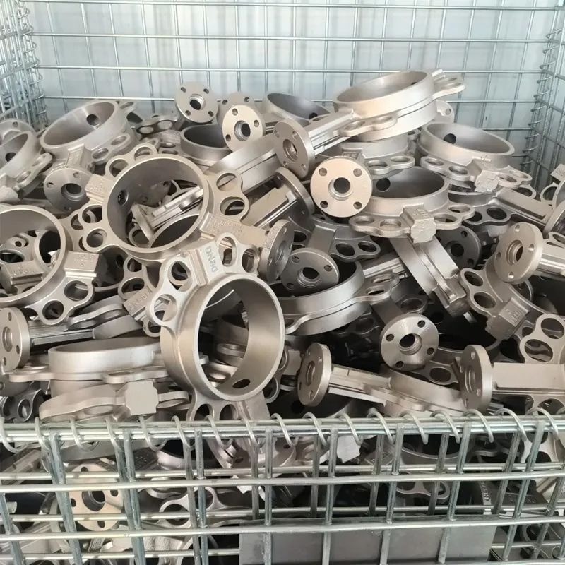 วาล์วผีเสื้อสแตนเลส 304 ด้ามจับ แผ่นวาล์ว EPDM (นำเข้า)