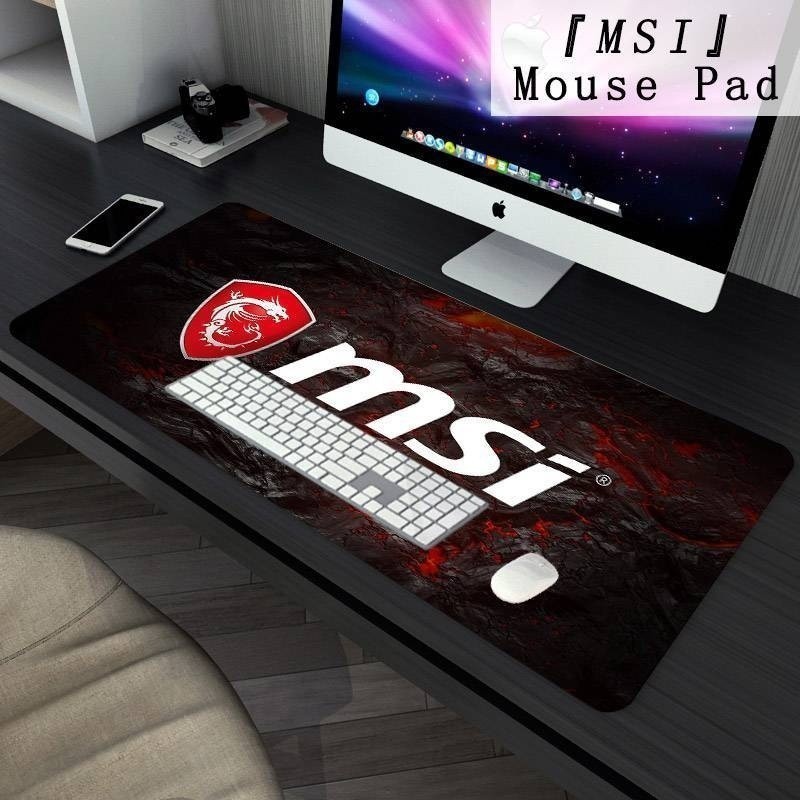 Plus Mouse Pad MSI Size Mouse Pad แผ่นรองเมาส์สําหรับเล่นเกมแผ่นรองโต๊ะ