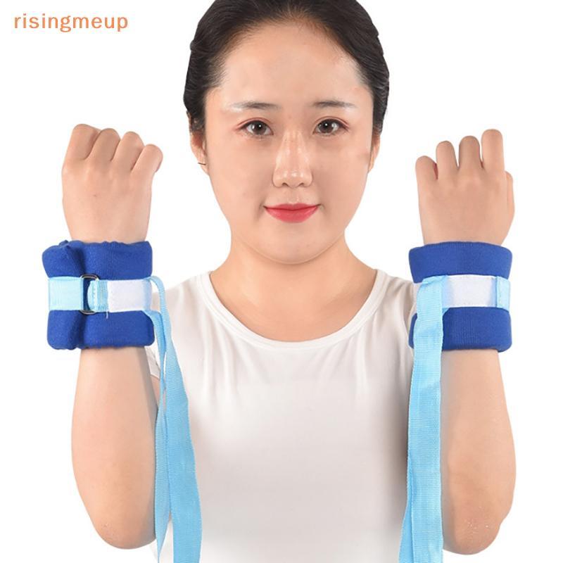 [risingmeup] 1 ชิ้น Limb Restraint Strap Breathable ผู้ป่วยมือฟุต Fixer Limb สายรัดคงที่เข็มขัดสําหรับผู้สูงอายุโรงพยาบาลจิตผู้ป่วยใหม่