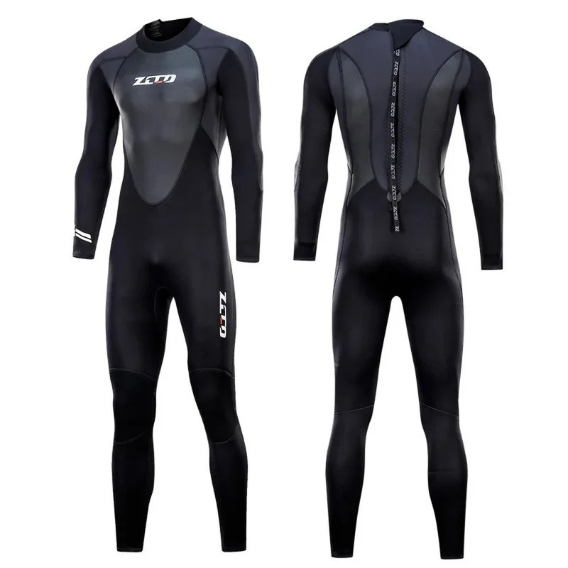 ZCCO Mens Womens 3mm Wetsuit Neoprene ความร้อน One Piece กลับซิปเต็มความยาวชุดดําน้ําคู่ Wetsuit ท่องดําน้ําดูปะการัง&&&*