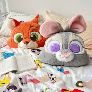 น่ารัก Judy Nick หมอนผ้าห่มเครื่องปรับอากาศผ้าห่มเบาะ Dual-u…