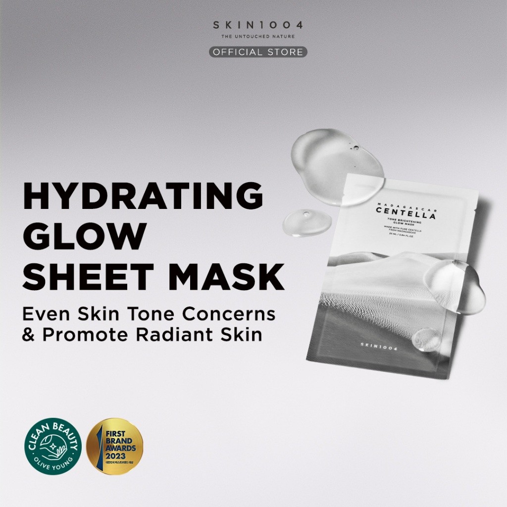 SKIN1004 มาดากัสการ์ Centella Tone Brightening Glow Mask 1ea