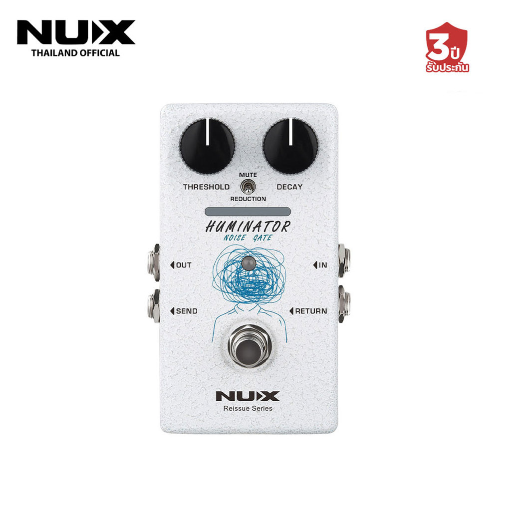 NUX Reissue Series Stompboxes Huminator Noise Gate NRN-1