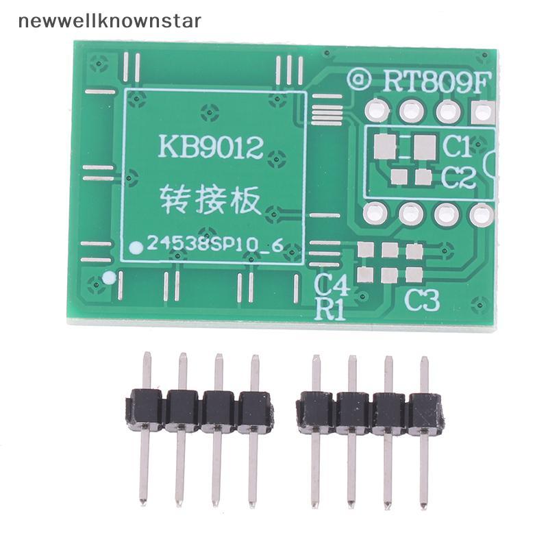 Newwellknownstar KB9012 Simple PCB Transfer Board สําหรับ RT809F RT809H โปรแกรมเมอร์อุปกรณ์เสริม Off