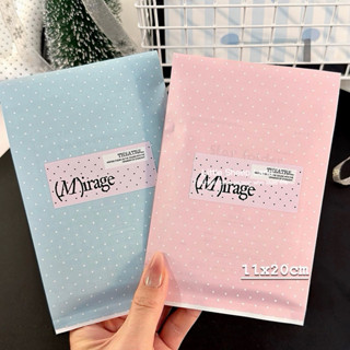 ถุงกระดาษ ถุงกระดาษของขวัญ insลายจุด ขนาด20*11cm ราคา10ชิ้น