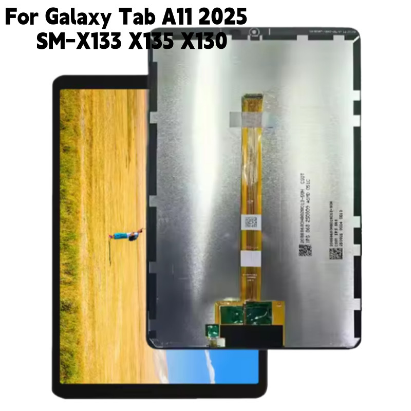 8.7 LCD สําหรับ Samsung Galaxy Tab A11 2025 SM-X133 SM-X130 X135 จอแสดงผล LCD Touch Screen Digitizer Assembly