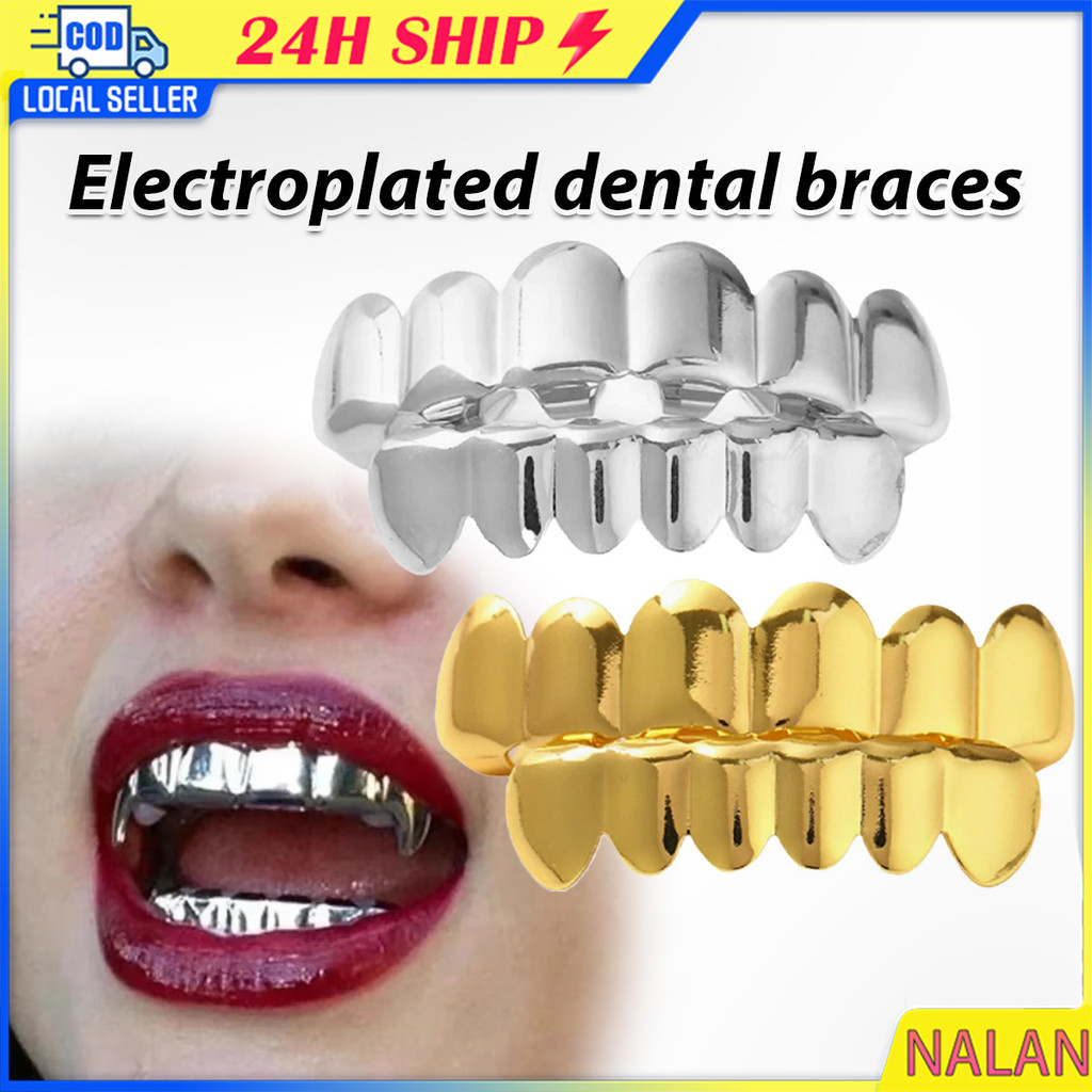 ร้านอยู่กทม.เครื่องประดับทันตกรรมที่ถอดออกได้ ยางกัดฟันฮิปฮอปteeth grillz ใส่ง่าย สำหรับปาร์ตี้ ฮัลโ