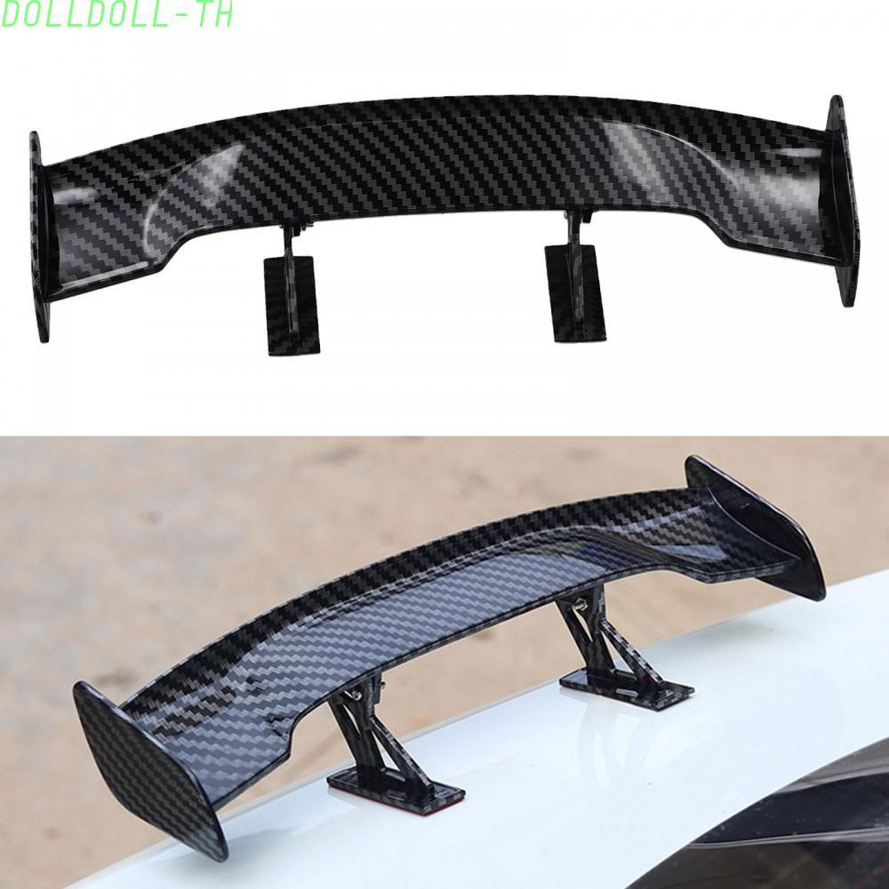 [Dolldoll]Rear Wing 9.84 X 2.76 X 1.38 Inches Carbon Fiber Black Carbon Fiber Pattern
