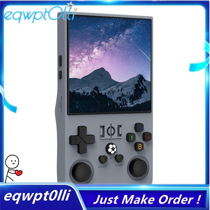 ^eQQ^R36MAX Retro 128GB เกมคอนโซลมือถือ 128GB 4.0 นิ้วหน้าจอ IPS สําหรับ Linux ระบบแบบพกพาเครื่องเล่