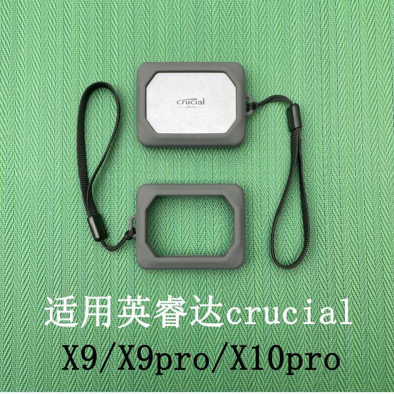เหมาะสําหรับ Crucial Crucial X9/X9PRO/X10 Mobile Solid State Drive เคสป้องกัน Shock-proof กระเป๋า