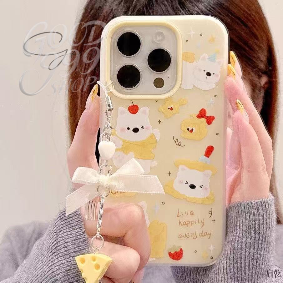 🌸GOOD🌸เคสโทรศัพท์มือถือ เคสไอโฟน ดูดีเรียบง่ายลายน่ารัก เหมาะสำหรับ iphone 11 17 16 Pro Max XR 12 13 14 15 #082