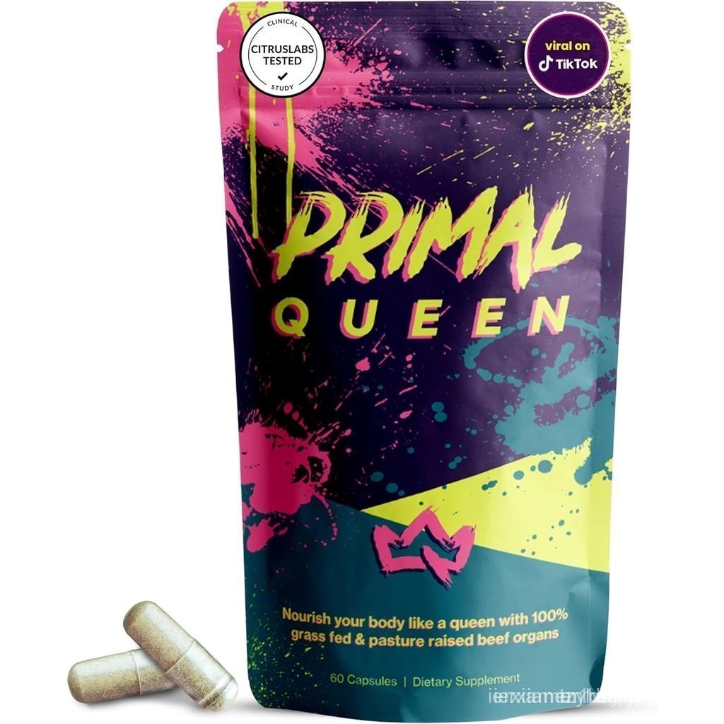 Female-Optimized Beef Organ Superfood Supplement (Beef Liver, Kidney, Heart, & 3 More) - 100% Grass 
