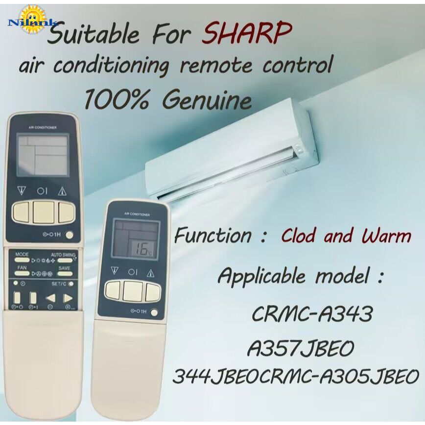 remote รีโมทแอร์ SHARP รีโมท CRMC-A310JBEO CRMC-A343JBEO  CRMC-A344JBE0 CRMC-A357JBE0