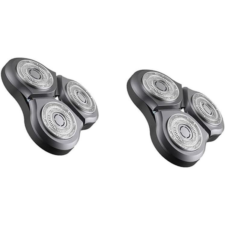 Yijinwen 2 ใบมีดเปลี่ยนเหมาะสําหรับ Xiaomi Mijia S500 S500C S300 เปียกแห้งเครื่องโกนหนวดไฟฟ้าใบมีด