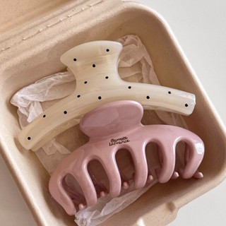 เครื่องประดับผมสีชมพูอะคริลิกสำหรับผู้หญิง พร้อมหูฟังและปอมป…