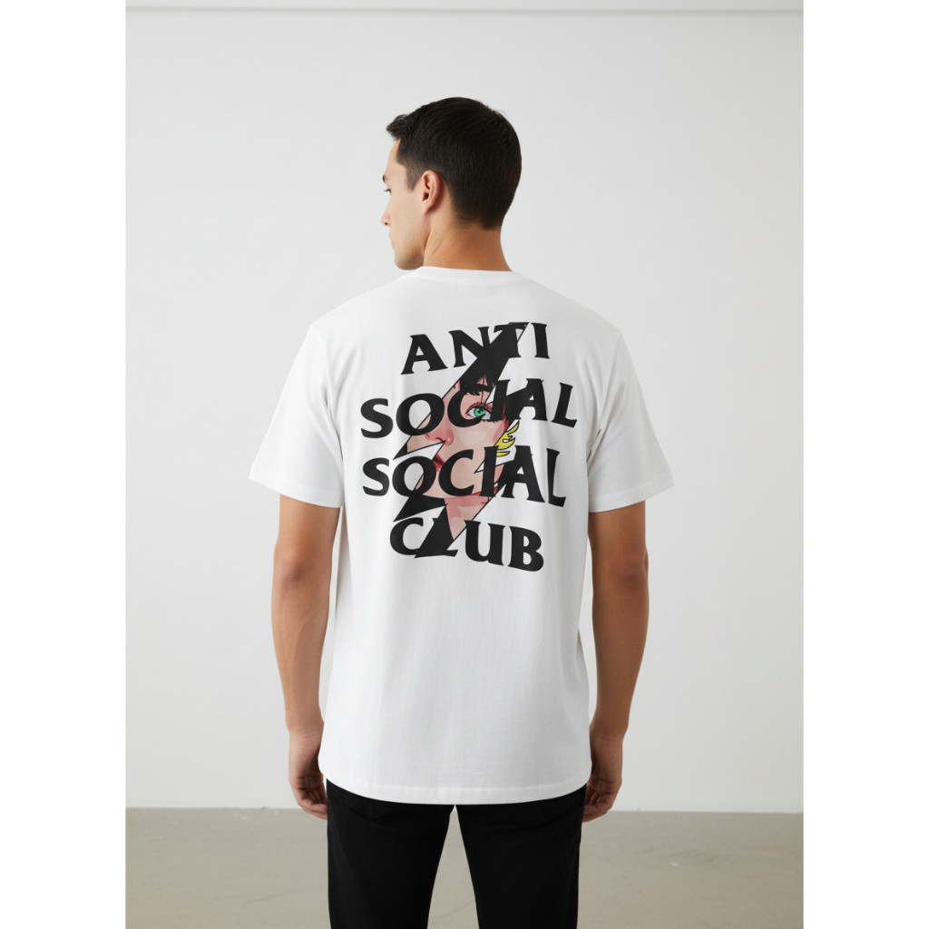 HOT เสื้อยืด distro สําหรับผู้ชายและผู้หญิง ANTI SOCIAL SOCIAL CLUB || ผ้าฝ้ายรวม 24s พรีเมี่ยม 100%
